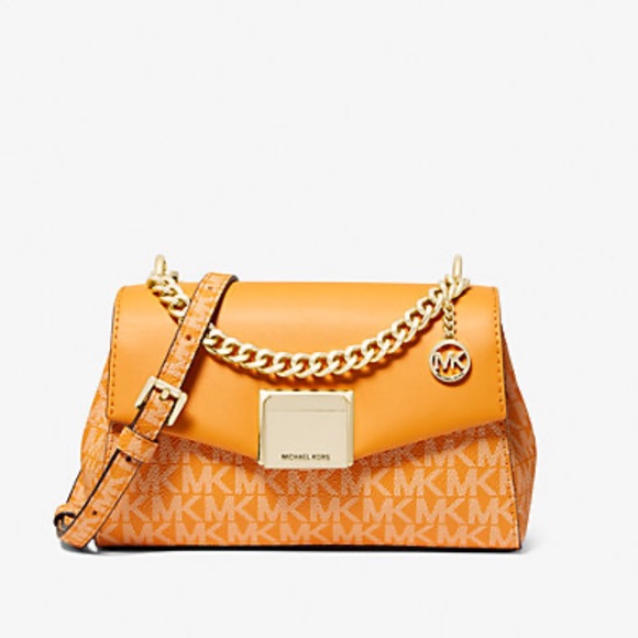 Michael Kors Bags Bag Michael Kors Lita Small Leather Crossbody Bag